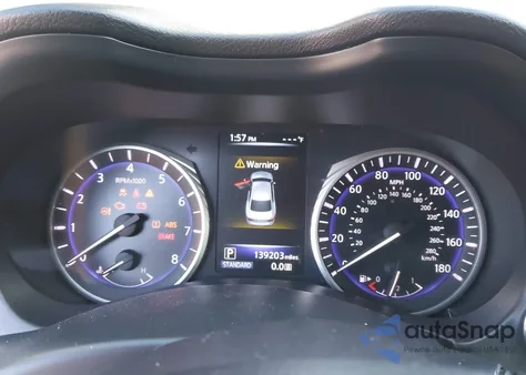 2016 Infiniti Q50 2.0T Premium z USA, uszkodzony, nr VIN JN1CV7AP3GM202677